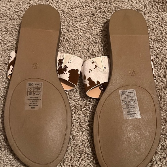 Cow print Sandals- Pierre Dumas - Picture 3 of 7